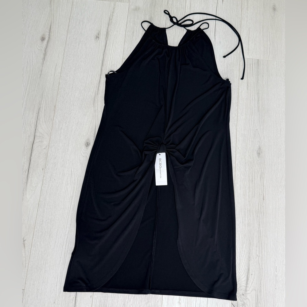 Black Swim Cover Up Dress
